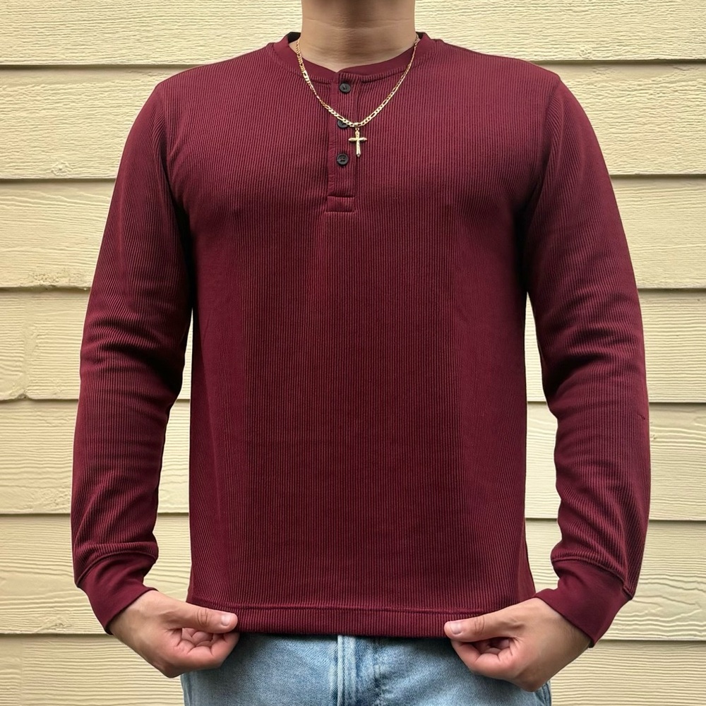 Men’s Banana Republic Henley T Shirt Size Medium
